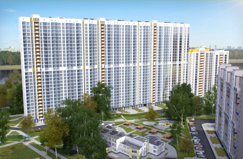 Мкр Спасский мост в Красногорске. Московская обл., Красногорск, Спасский Мост мкр., Спасская ул.